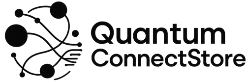 unique black logo for QuantumConnectStore